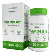Заказать NaturalSupp Vitamin B12 60 вег капс N