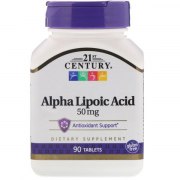 Заказать 21st Century Alpha Lipoic Acid 50 мг 90 таб