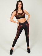 Заказать Mansen Леггинсы Ethnic Red